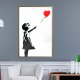 ARTGEIST Plakat med ramme - Banksy: Girl with Balloon I