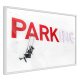 ARTGEIST Plakat med ramme - Banksy: Park(ing)