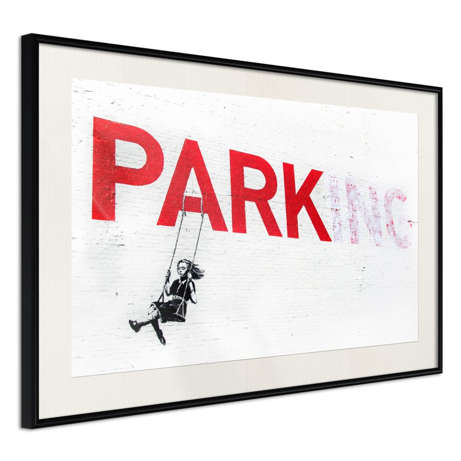 ARTGEIST Plakat med ramme - Banksy: Park(ing)