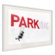 ARTGEIST Plakat med ramme - Banksy: Park(ing)