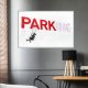ARTGEIST Plakat med ramme - Banksy: Park(ing)
