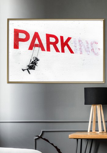 ARTGEIST Plakat med ramme - Banksy: Park(ing)