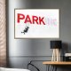 ARTGEIST Plakat med ramme - Banksy: Park(ing)