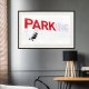 ARTGEIST Plakat med ramme - Banksy: Park(ing)