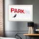 ARTGEIST Plakat med ramme - Banksy: Park(ing)