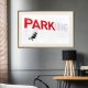 ARTGEIST Plakat med ramme - Banksy: Park(ing)