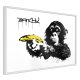 ARTGEIST Plakat med ramme - Banksy: Banana Gun II