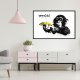 ARTGEIST Plakat med ramme - Banksy: Banana Gun II