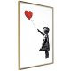 ARTGEIST Plakat med ramme - Banksy: Girl with Balloon II