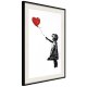 ARTGEIST Plakat med ramme - Banksy: Girl with Balloon II