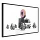 ARTGEIST Plakat med ramme - Banksy: Donuts (Strawberry)