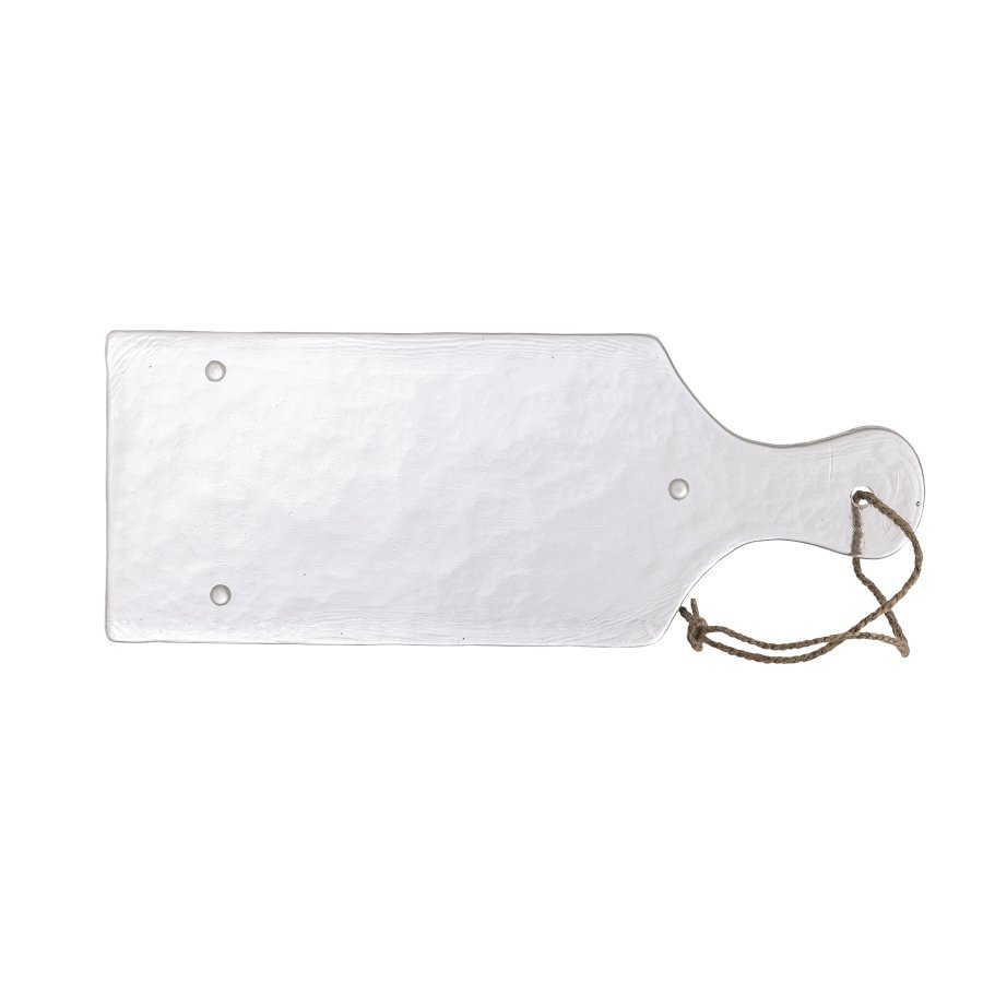 BLOOMINGVILLE Johni Serveringsbrt, Klar, Genanvendt Glas