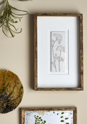 CREATIVE COLLECTION Mey Illustration med ramme, Natur, Fyrretr