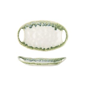 CREATIVE COLLECTION Prim Serveringsfad, Grn, Stentj