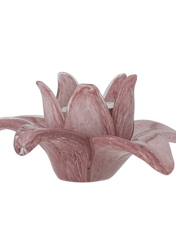 BLOOMINGVILLE Wren Deko, Rosa, Glas