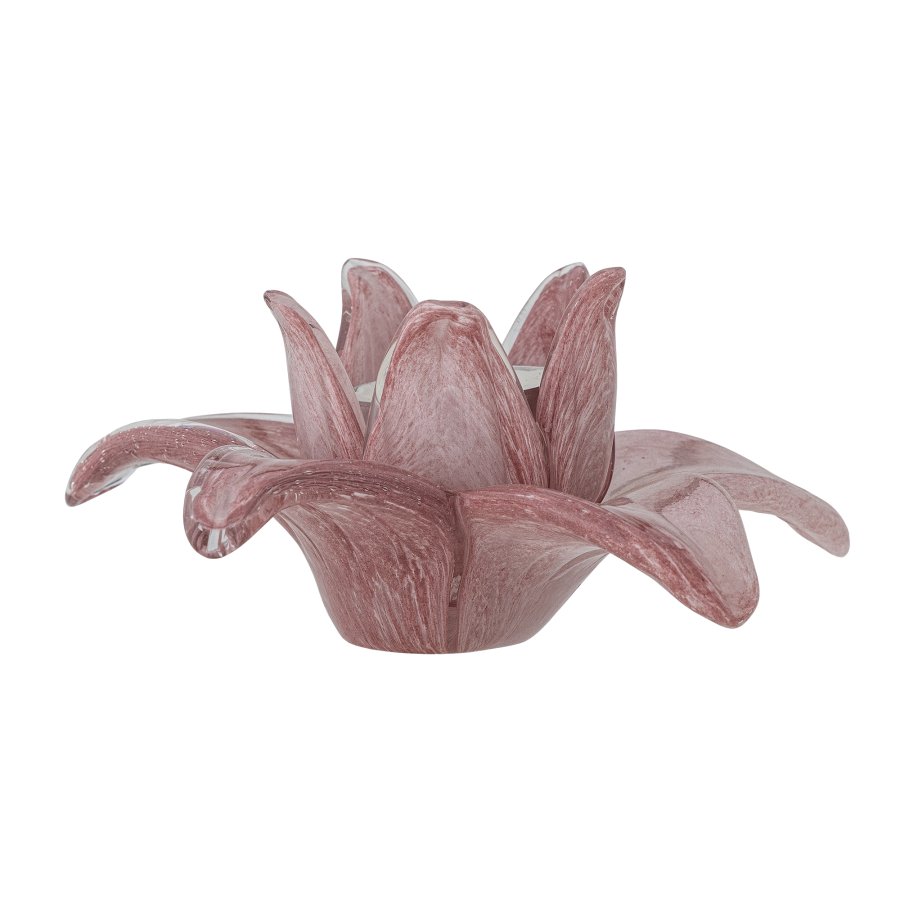 BLOOMINGVILLE Wren Deko, Rosa, Glas