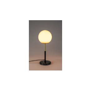 ZUIVER Orion bordlampe - opal glas og sort marmor