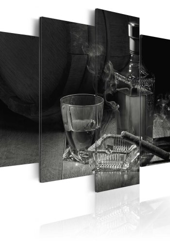 ARTGEIST billede trykt p lrred - Gentlemen's Evening III, 5-delt - Flere strrelser