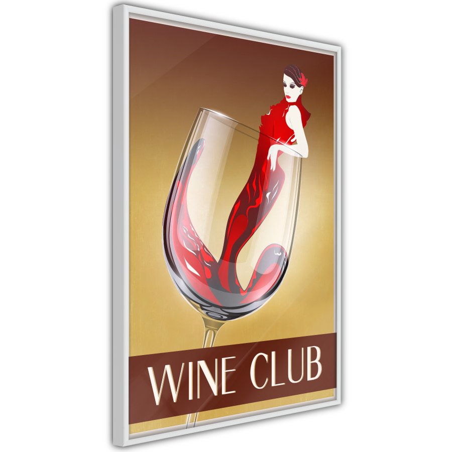 ARTGEIST Plakat med ramme - Woman is Like a Wine