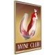 ARTGEIST Plakat med ramme - Woman is Like a Wine