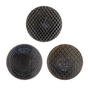 CREATIVE COLLECTION Elanor Tallerken, Bl, Stentj