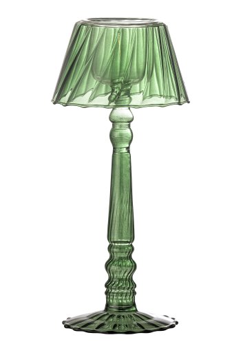 BLOOMINGVILLE Cisco Fyrfadsstage, Grn, Glas