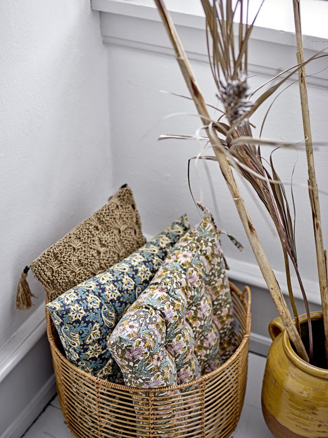 BLOOMINGVILLE Mekkel kurv, m. hank - natur polyrattan (st af 3)