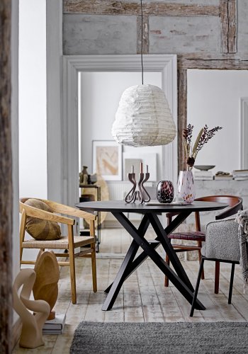 BLOOMINGVILLE Delier figur - brun polyresin (H:40)