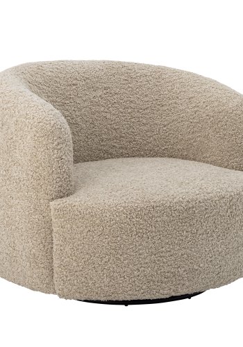 BLOOMINGVILLE Bocca drejestol, m. armln - natur polyester