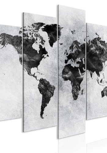 ARTGEIST verdenskort - Concrete World Wide - Flere strrelser