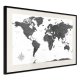 ARTGEIST Plakat med ramme - The World in Black and White