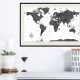 ARTGEIST Plakat med ramme - The World in Black and White