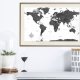 ARTGEIST Plakat med ramme - The World in Black and White