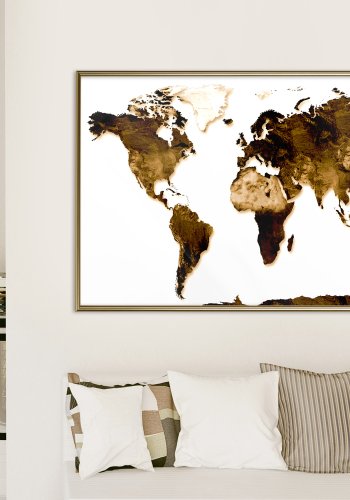 ARTGEIST Plakat med ramme - Our World