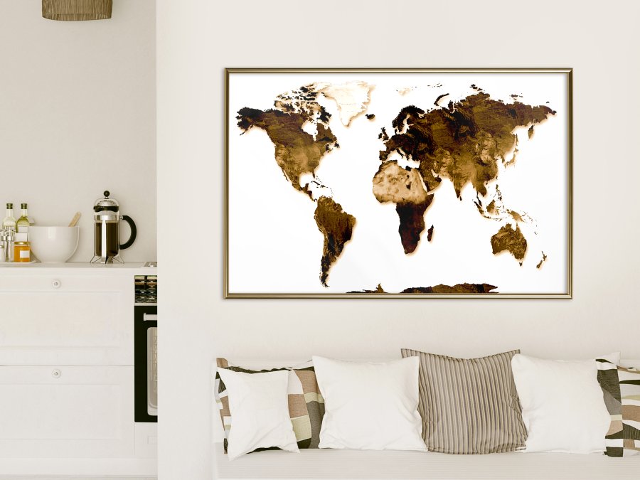 ARTGEIST Plakat med ramme - Our World