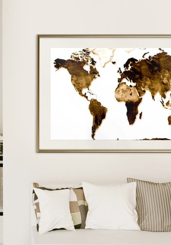 ARTGEIST Plakat med ramme - Our World