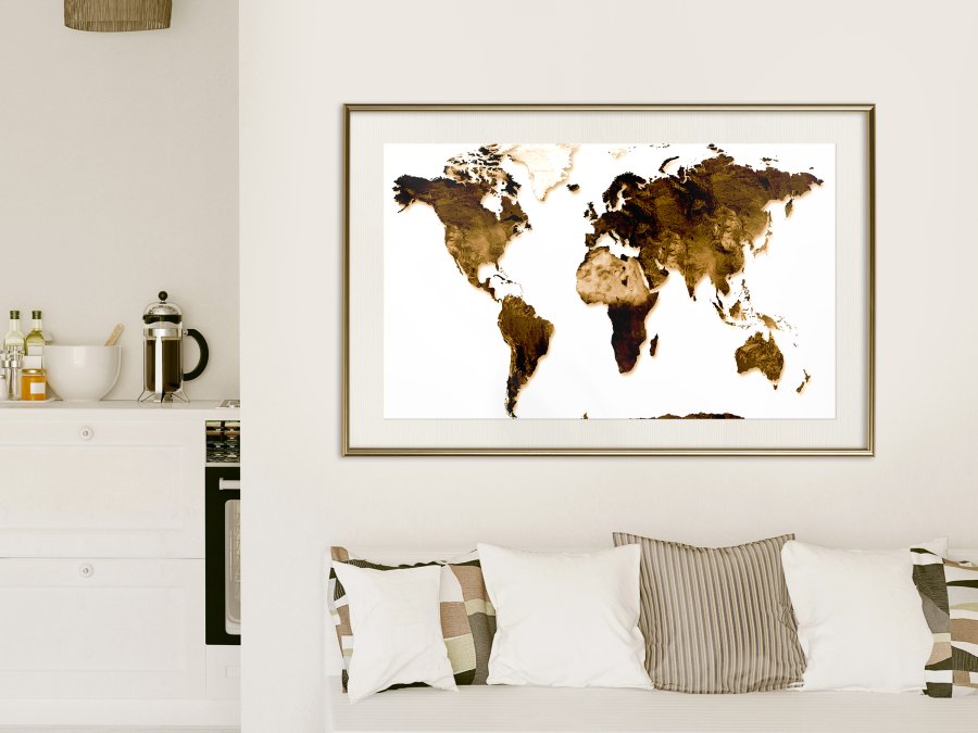 ARTGEIST Plakat med ramme - Our World