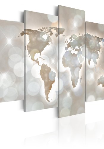 ARTGEIST verdenskort - Lux Mundi - Flere strrelser