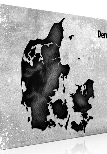 Danmarkskort Billede - Scandinavian Beauty (1 Part) bred