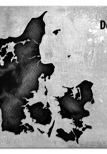 Danmarkskort Billede - Scandinavian Beauty (1 Part) bred