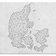 Danmarkskort Billede - Geometric Land (1 Part) bred