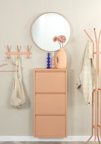 SPINDER DESIGN Dexter 3 knagerkke, m. 3 knager - clay terra stl