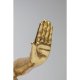 KARE DESIGN Athlete XL Gold figur - guld/sort polyresin/marmor