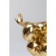 KARE DESIGN Athlete XL Gold figur - guld/sort polyresin/marmor