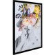KARE DESIGN Flower Lady billede - multifarvet/klar kunstpapir/glas og polyresin, rektangulr 152x117