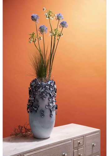 KARE DESIGN Butterflies vase - lyseblt stentj ( 28)