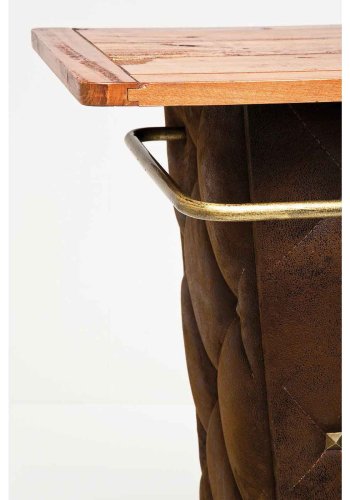 KARE DESIGN Lady Rock bardisk - brunt stof