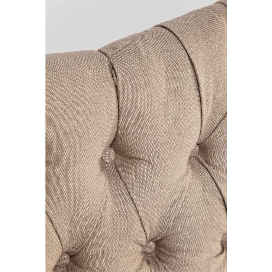 KARE DESIGN Bed City sengeramme - sand stof, 160x200