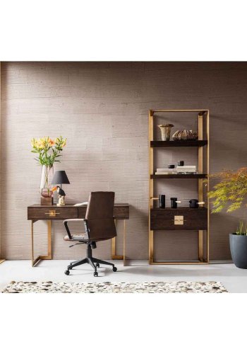 KARE DESIGN Skrivebordsstol, Labora Brun