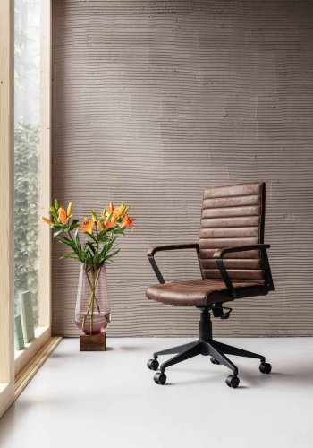 KARE DESIGN Skrivebordsstol, Labora Brun
